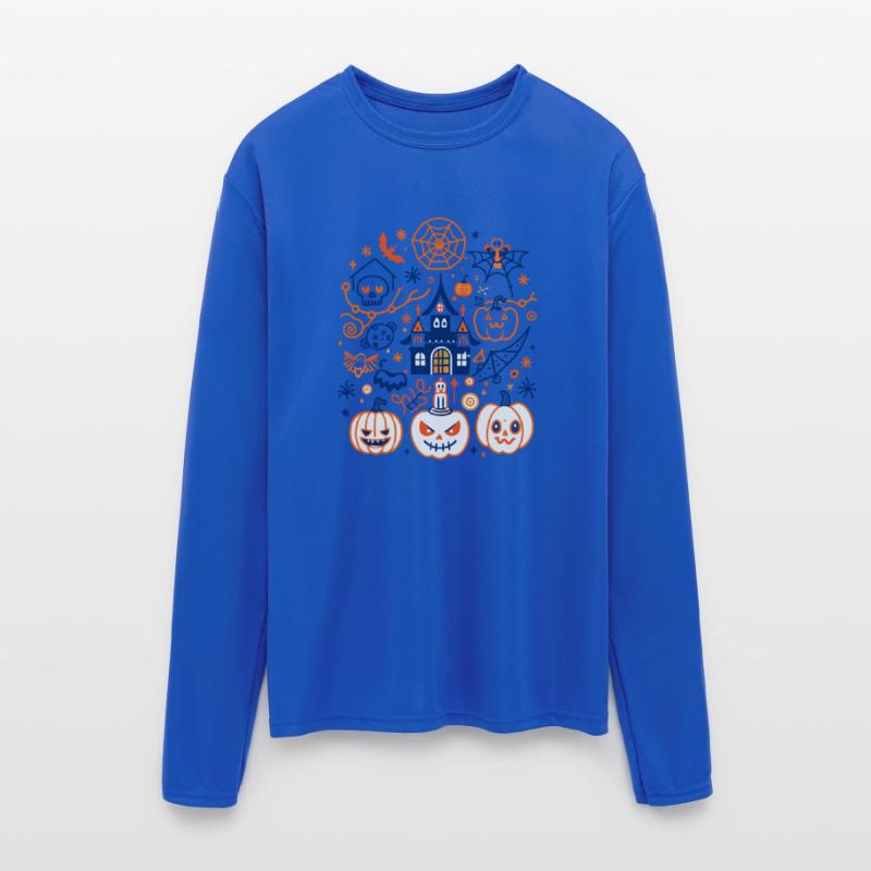 Spooky Halloween Haunted Castle Design