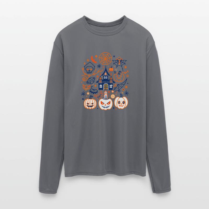 Spooky Halloween Haunted Castle Design