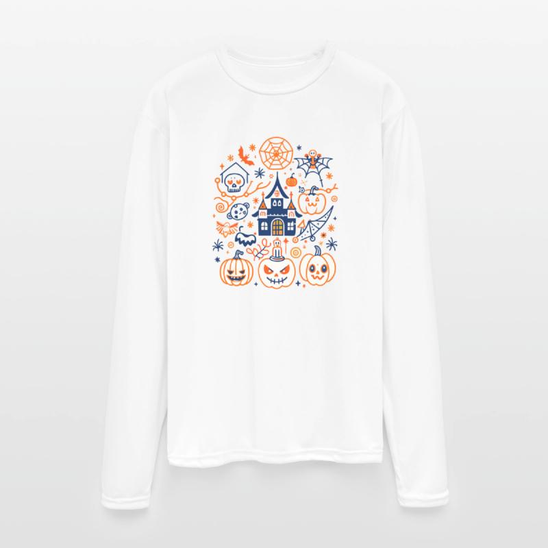 Spooky Halloween Haunted Castle Design