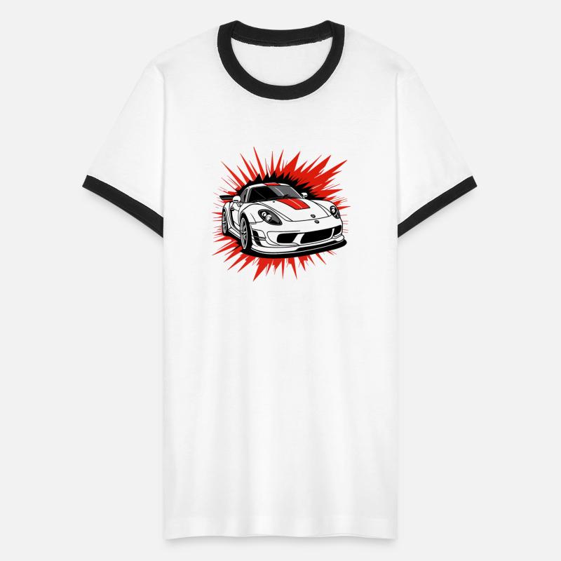 Sport Car Splash Emblem. Team Sport Car