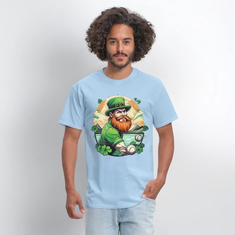 St. Patrick's Day Shamrock St Paddy's Day Baseball