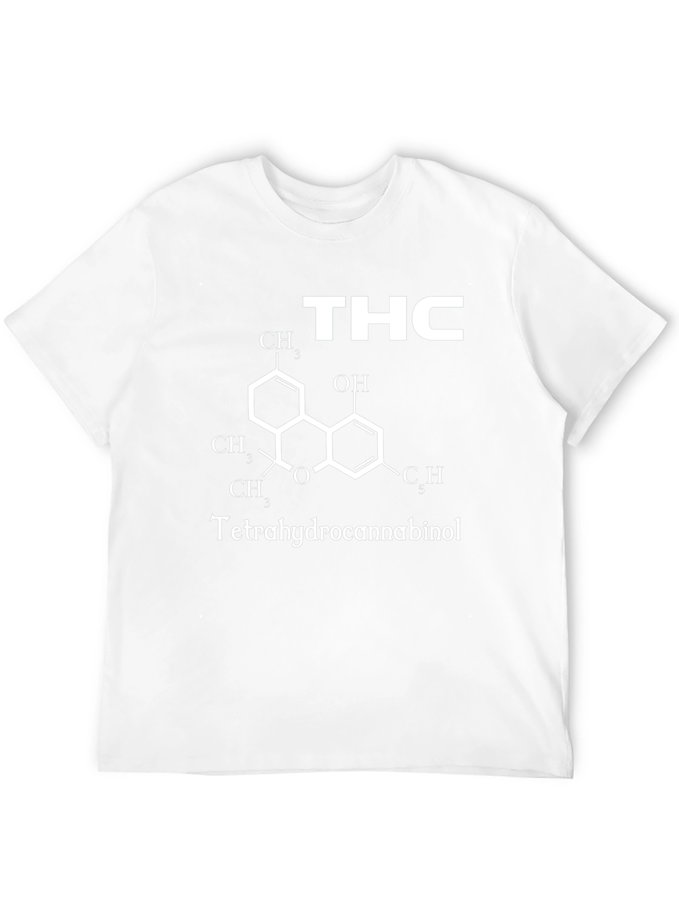 THC Molecule Graphic T-Shirt