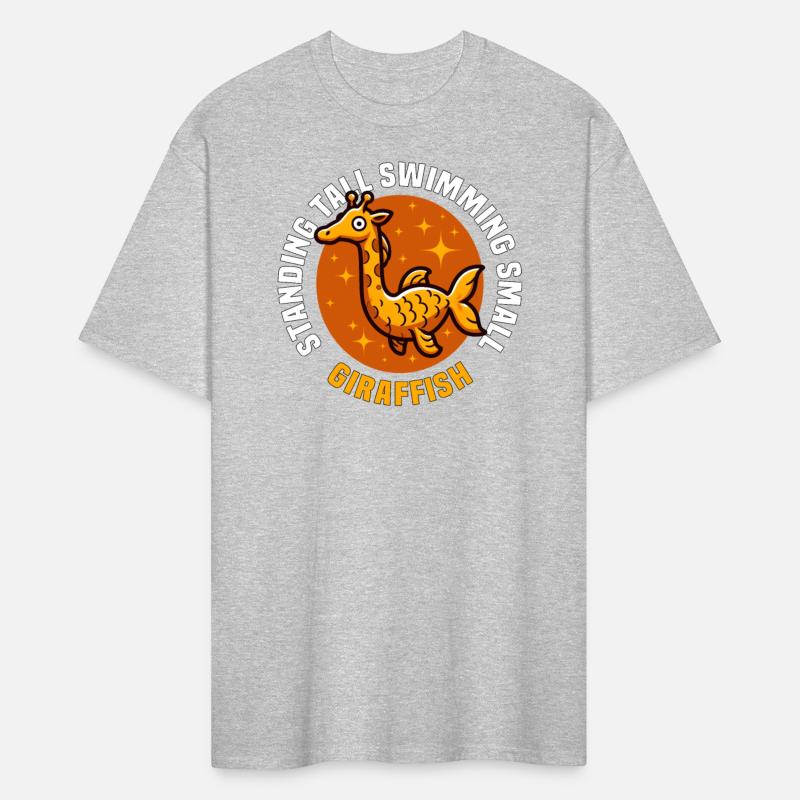 STANDING TALL SWIMMING SMALL - GIRAFFE AND FISH