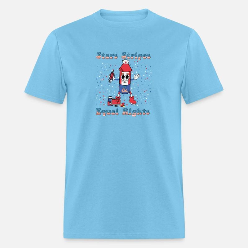 Stars Stripes And Equal Rights nurse 4th Of July