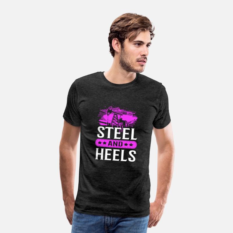 Steel And Heels Gas Worker Oilfield Wife