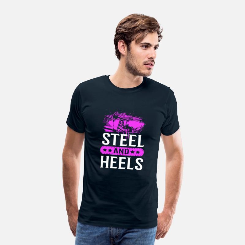 Steel And Heels Gas Worker Oilfield Wife