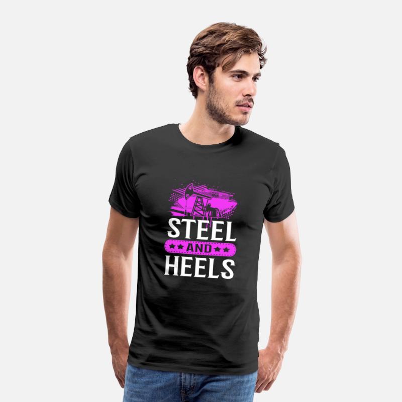 Steel And Heels Gas Worker Oilfield Wife