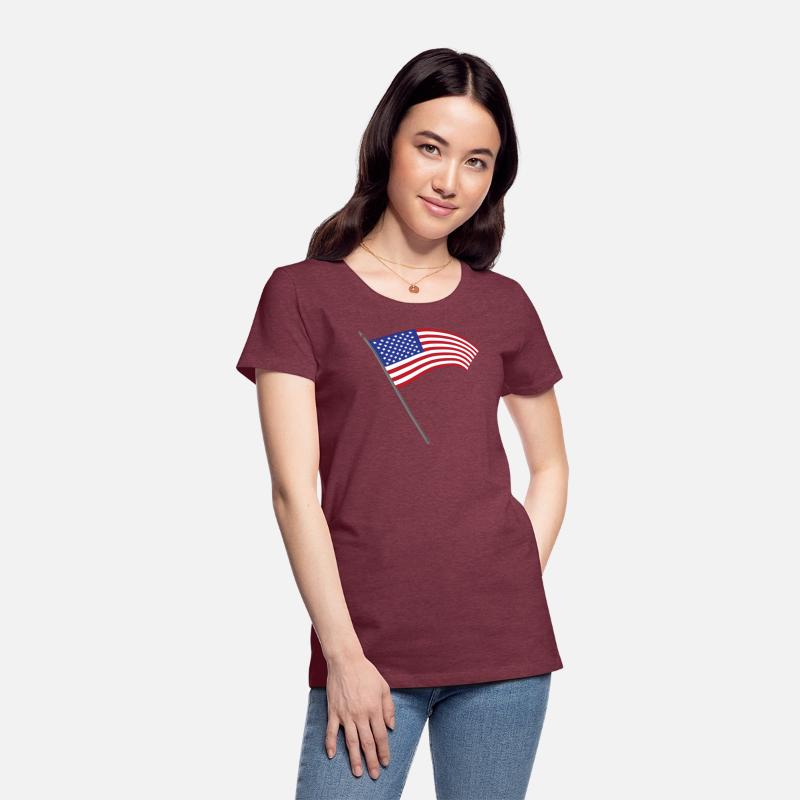 Stylish American flag