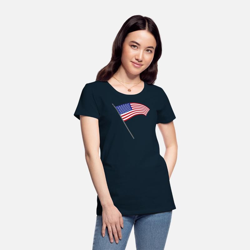 Stylish American flag