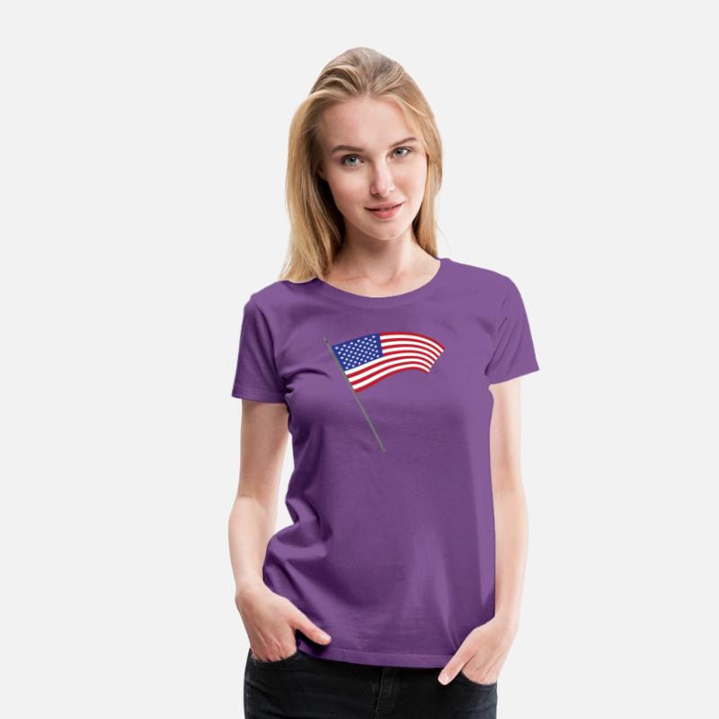 Stylish American flag