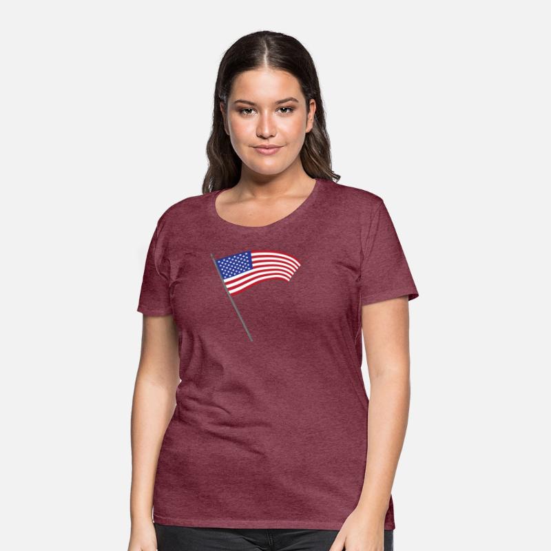 Stylish American flag