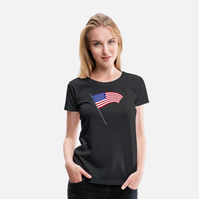 Stylish American flag