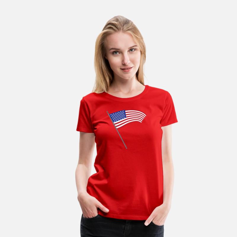 Stylish American flag