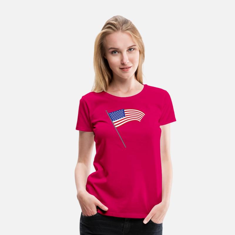 Stylish American flag
