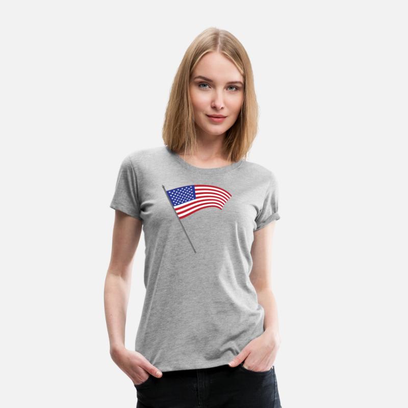 Stylish American flag