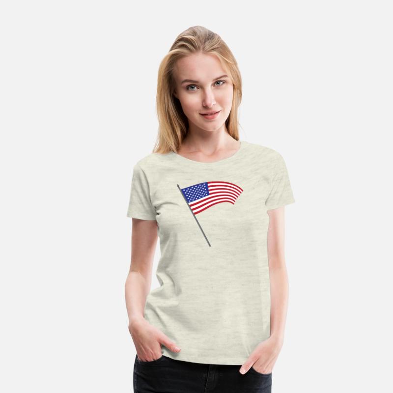 Stylish American flag