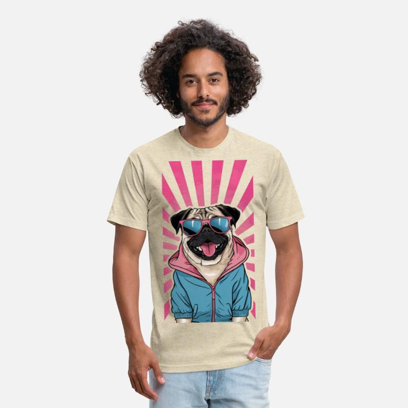 Stylish Retro Pug