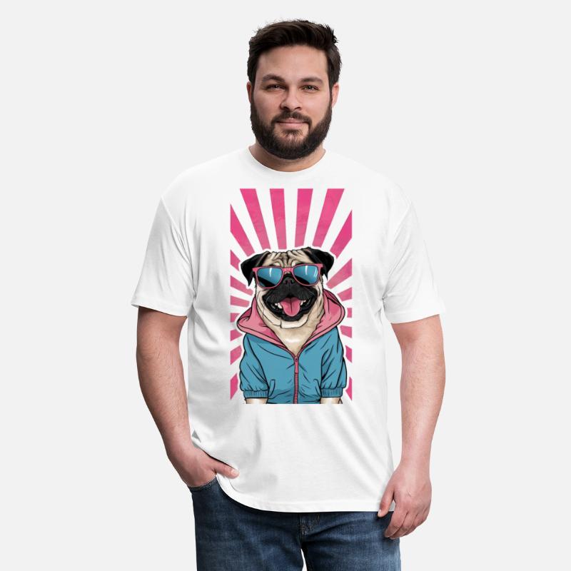 Stylish Retro Pug