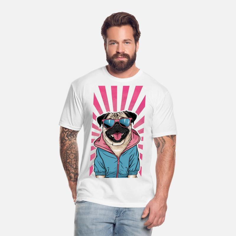 Stylish Retro Pug