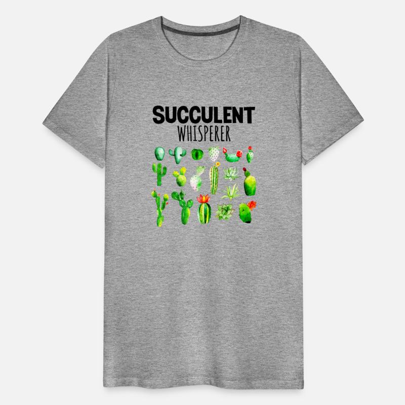Succulent Whisperer Cactus Lover Gardener Botany