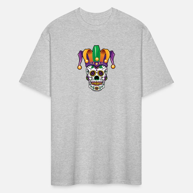 Sugar Skull Mardi Gras Carnival New Orleans style