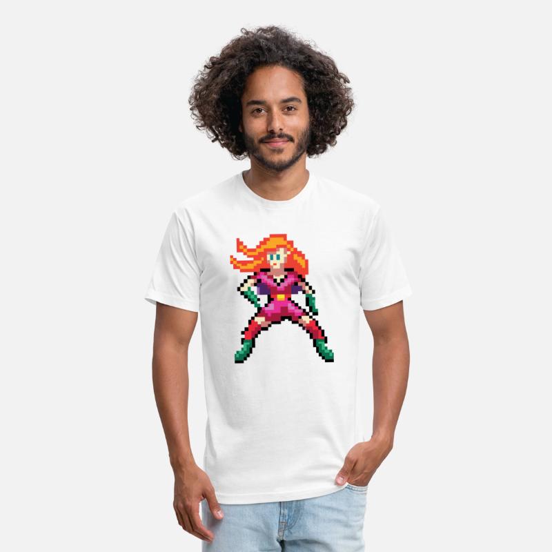 Superhero -Pixel Art - Red