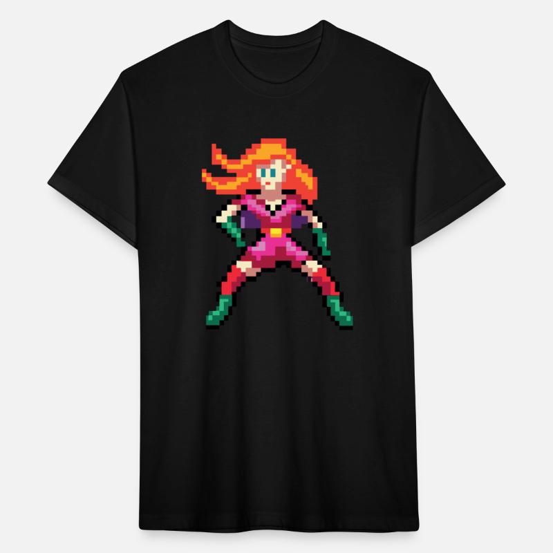 Superhero -Pixel Art - Red