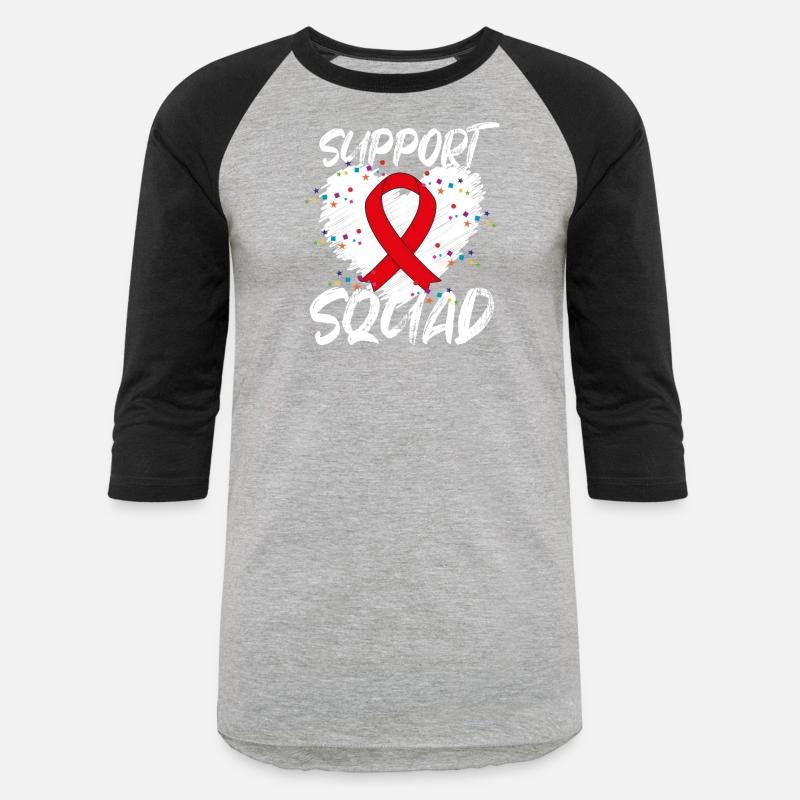 Support Squad -Aids Support HIV Awareness Red