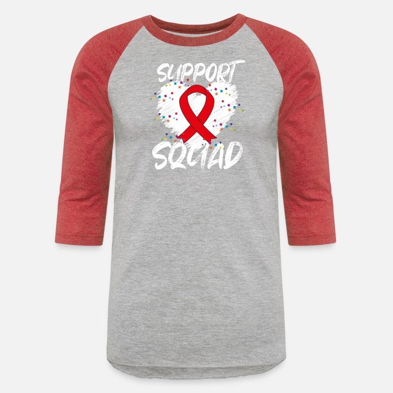 Support Squad -Aids Support HIV Awareness Red