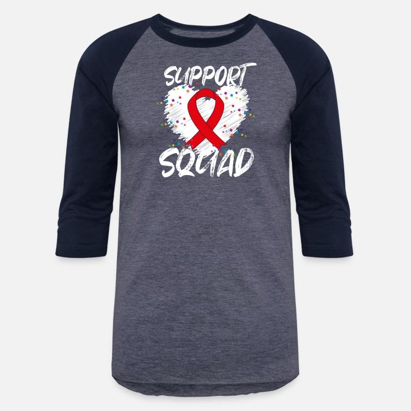 Support Squad -Aids Support HIV Awareness Red