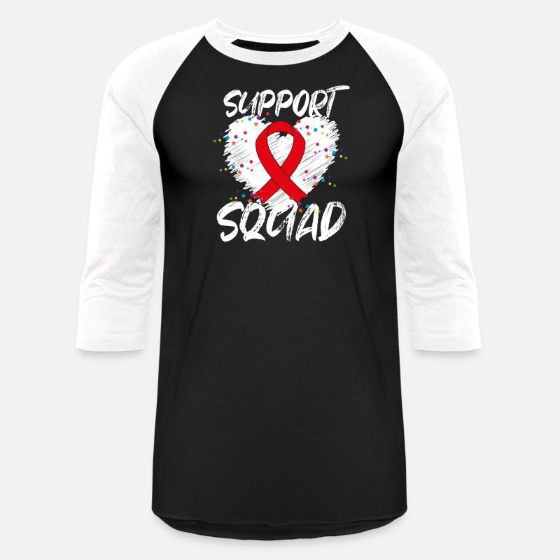 Support Squad -Aids Support HIV Awareness Red