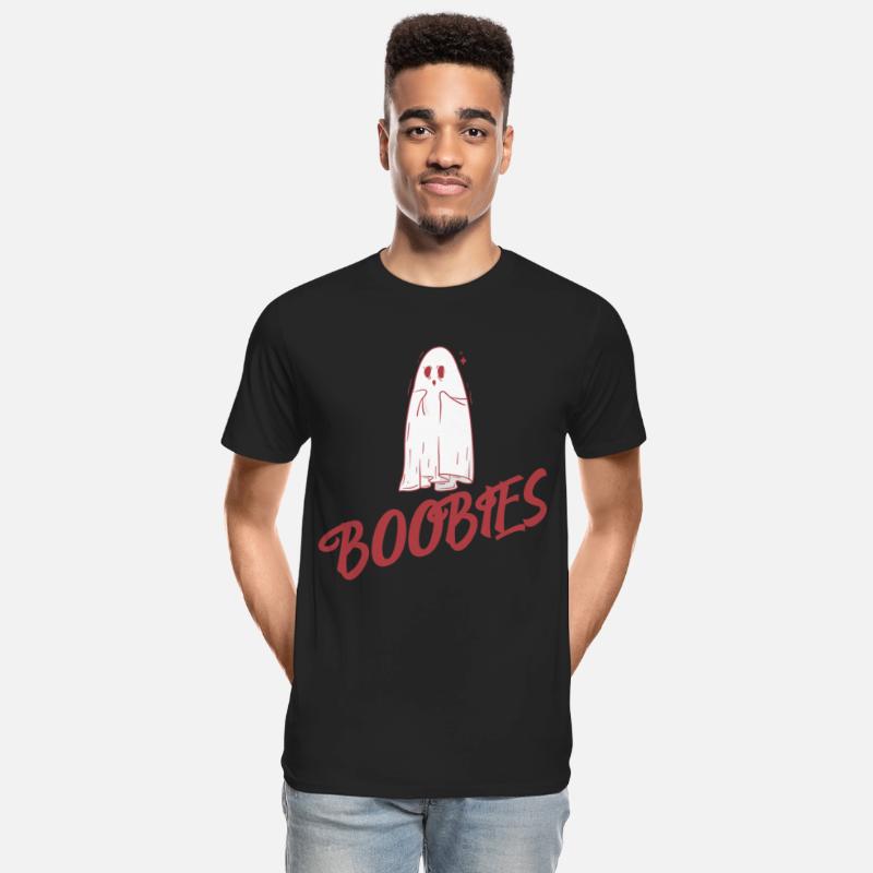 Surprised ghost loves boobies, Boo halloween