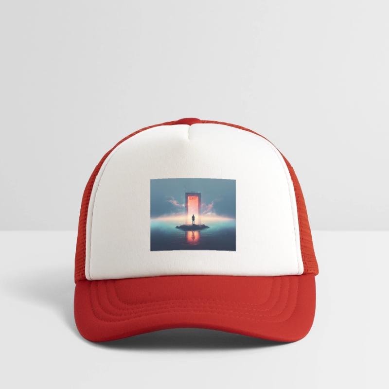 “Surreal Emergency Exit  Minimalist Conceptual Art