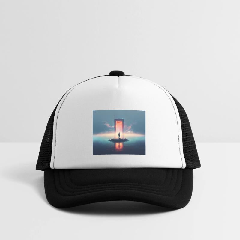 “Surreal Emergency Exit  Minimalist Conceptual Art