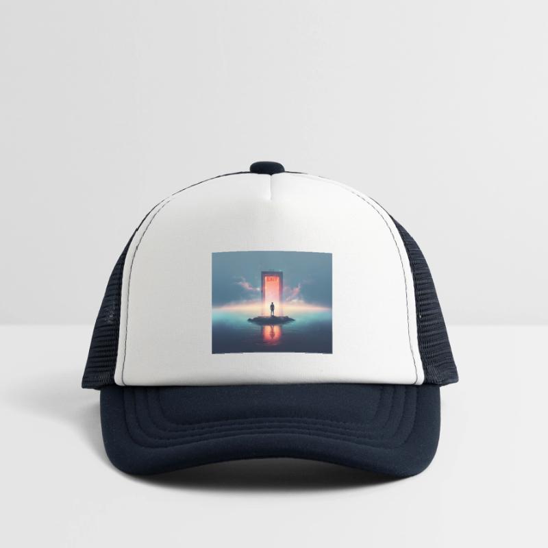 “Surreal Emergency Exit  Minimalist Conceptual Art