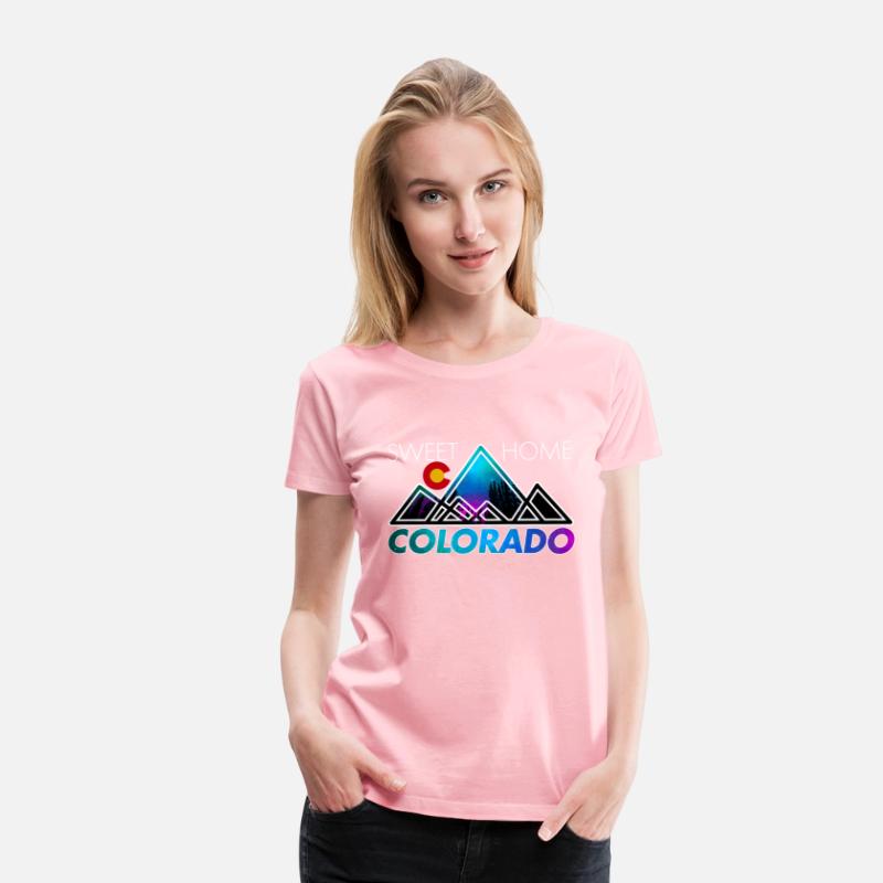 Sweet Home Colorado Mountains Flag Forest