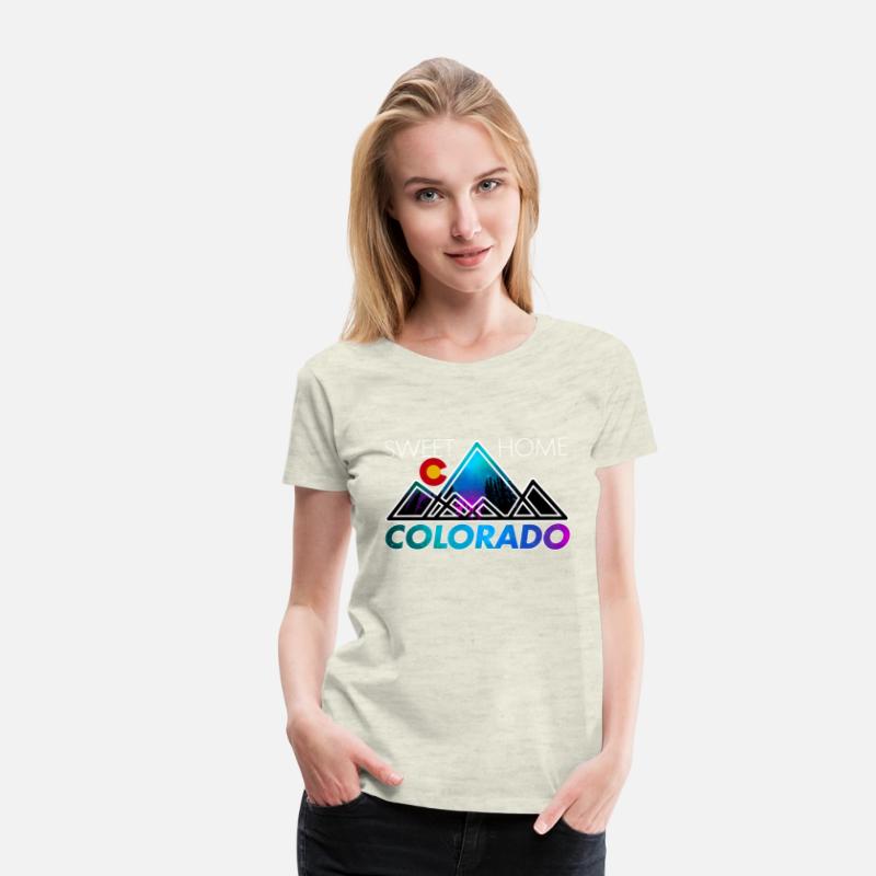 Sweet Home Colorado Mountains Flag Forest