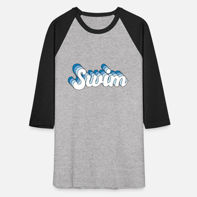 Swim Swimming Swimmer Retro Groovy Wave