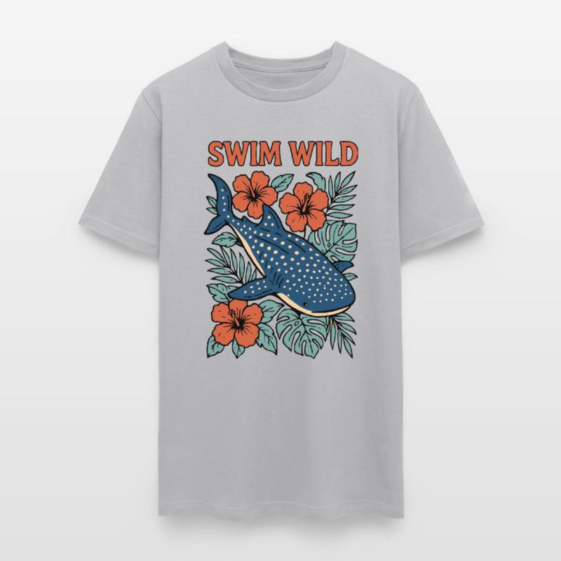Swim Wild | Tropical Whale Shark Design