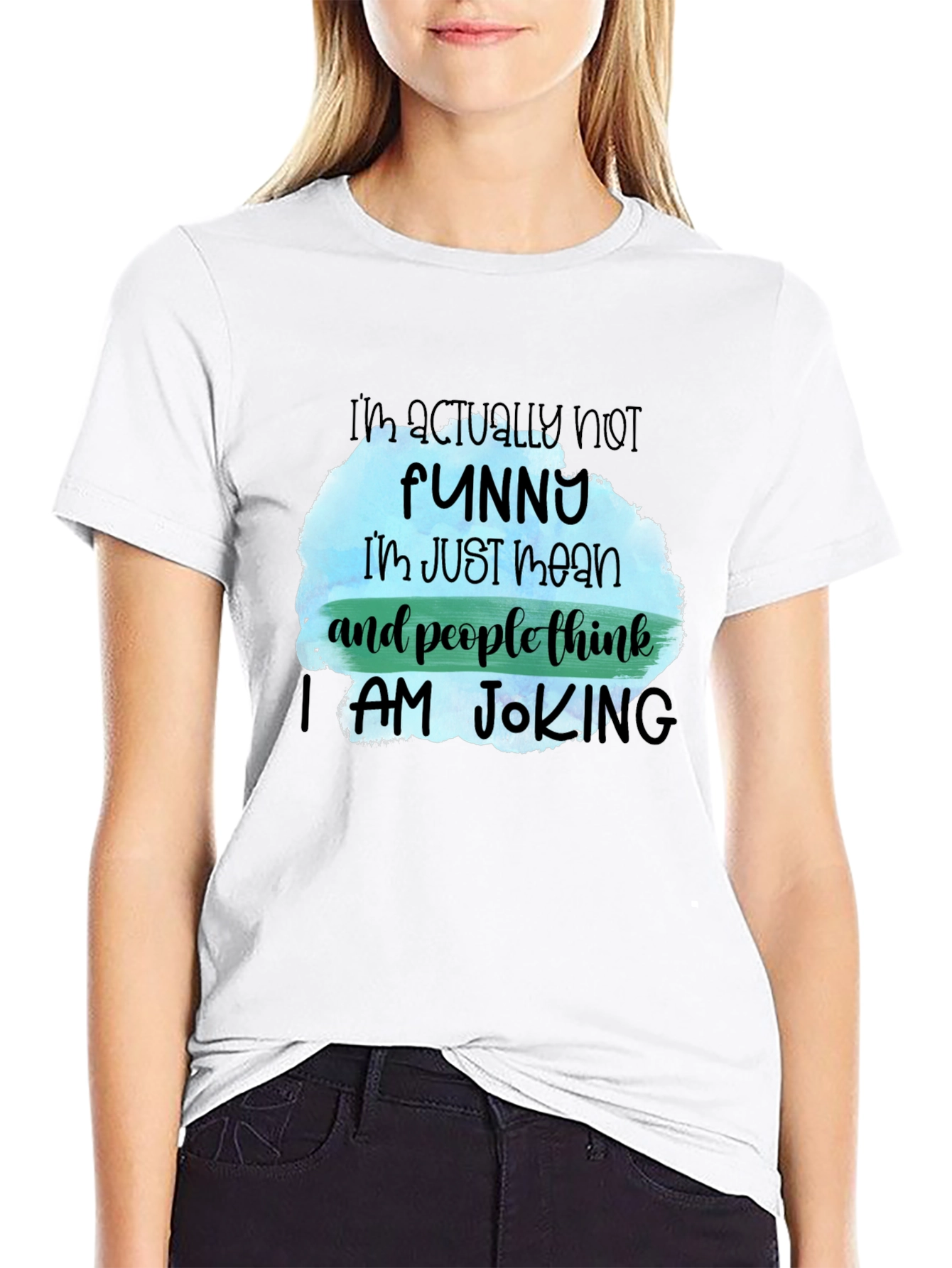 Funny Graphic Mens Black T-Shirt