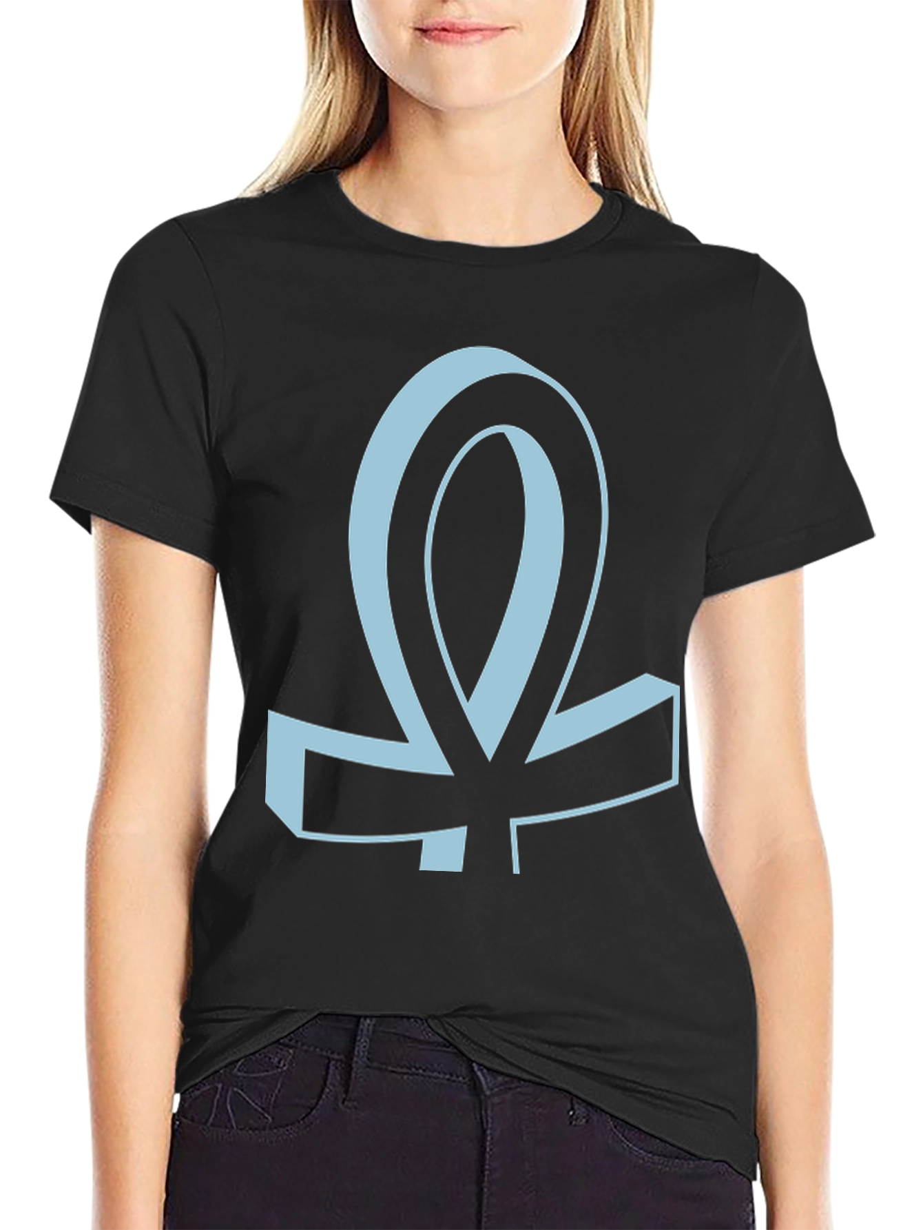 Ankh Symbol Graphic T-Shirt