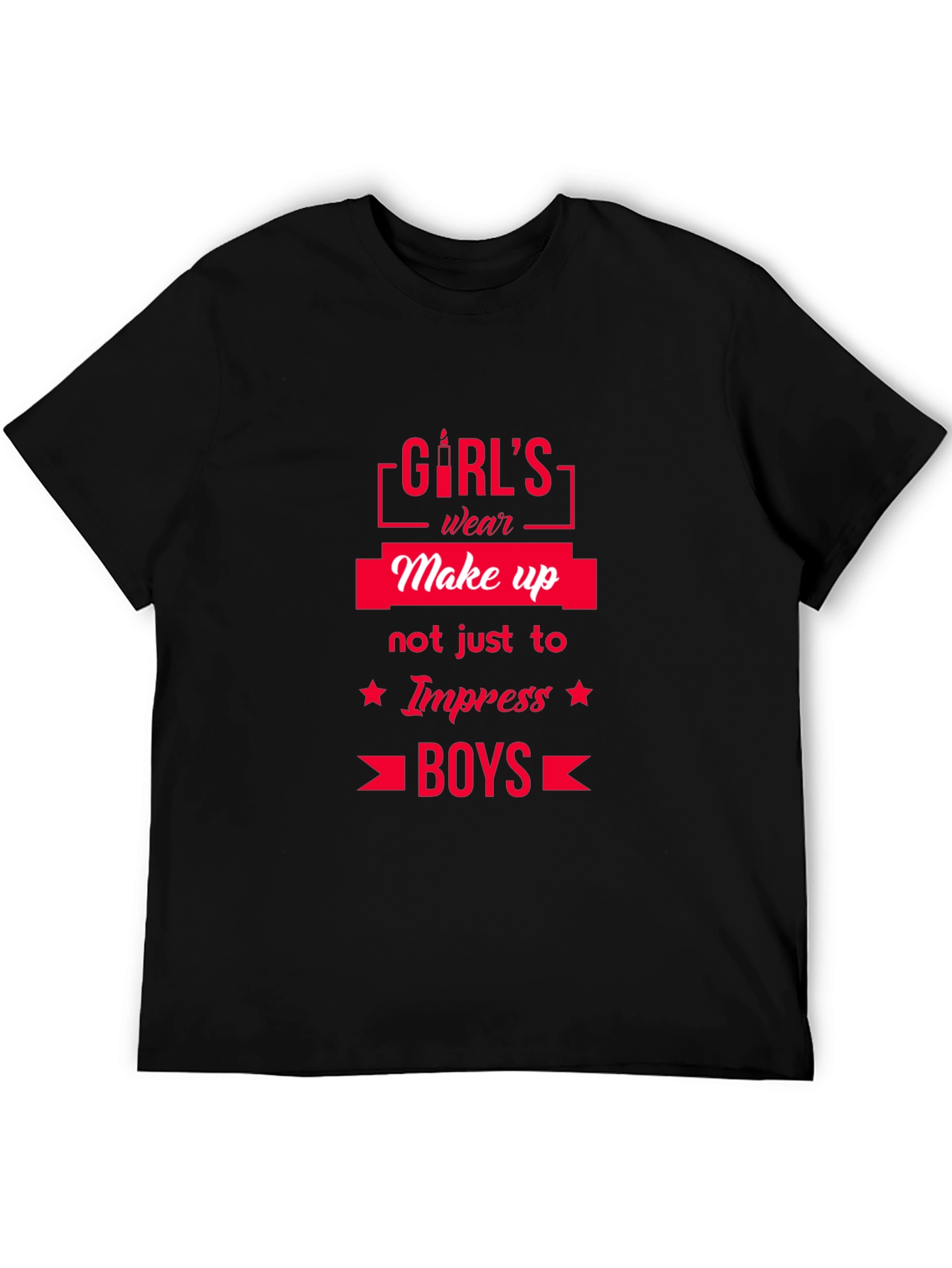 Girls Makeup T-Shirt - Empowering Fashion