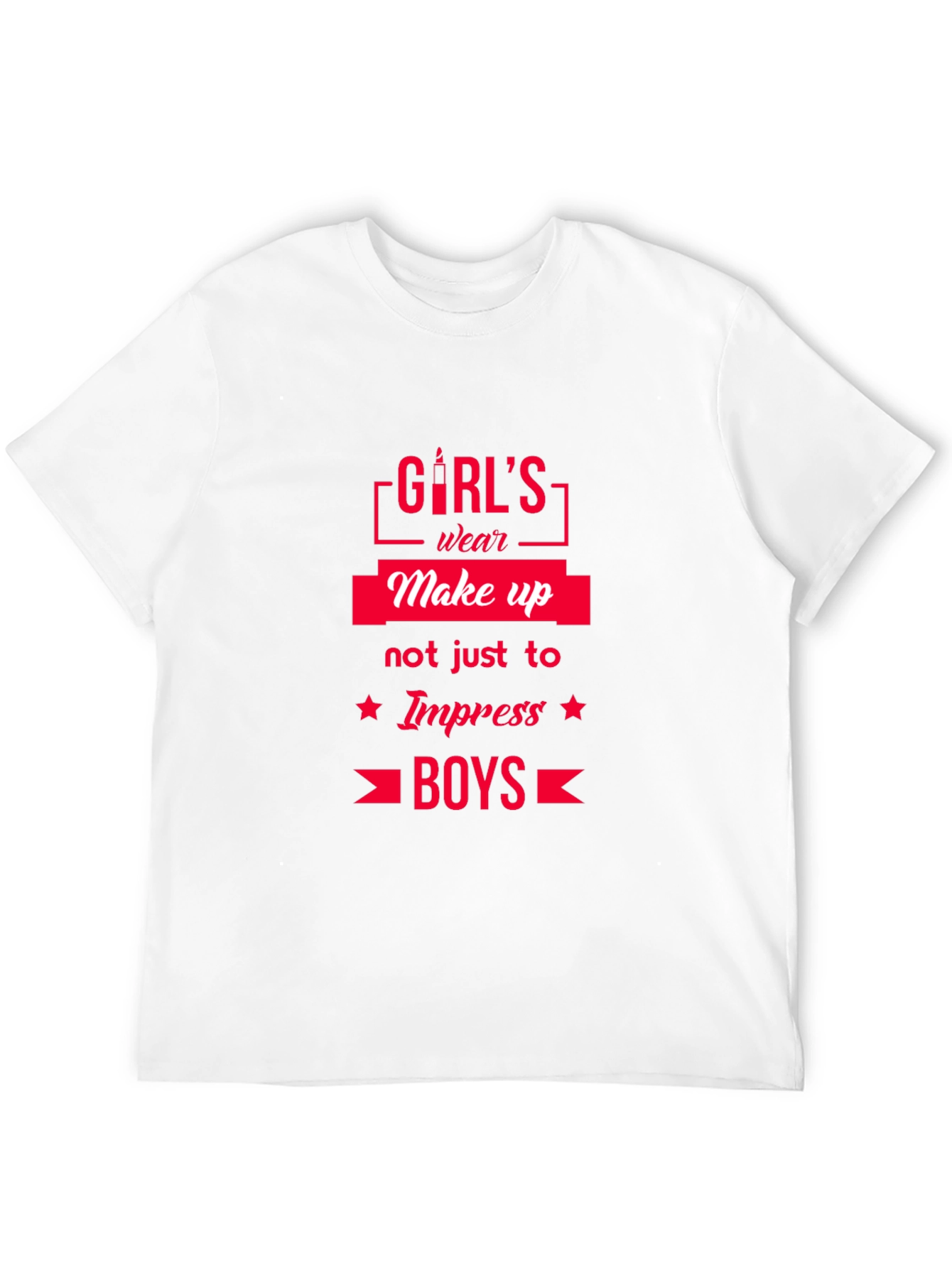 Girls Makeup T-Shirt - Empowering Fashion