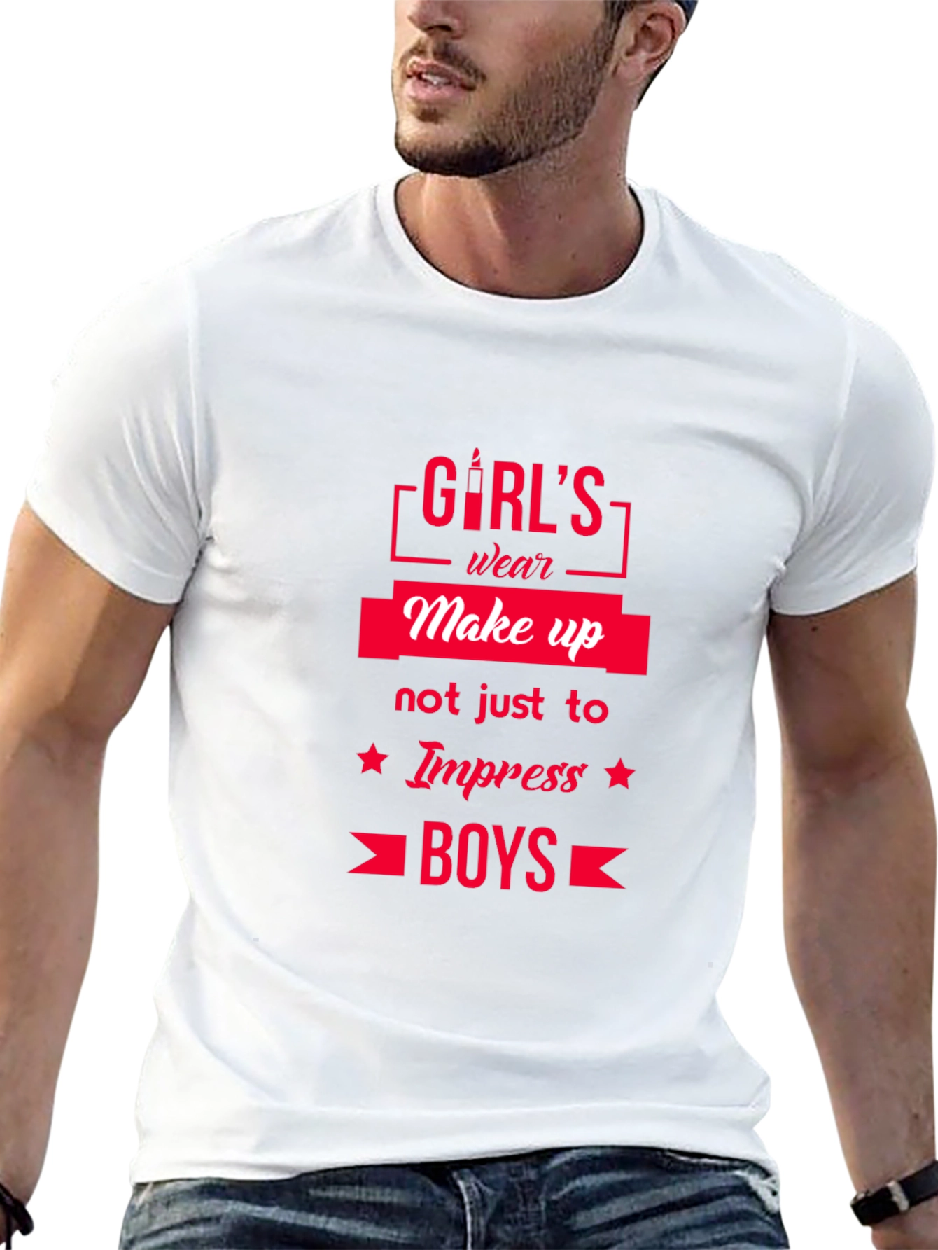 Girls Makeup T-Shirt - Empowering Fashion