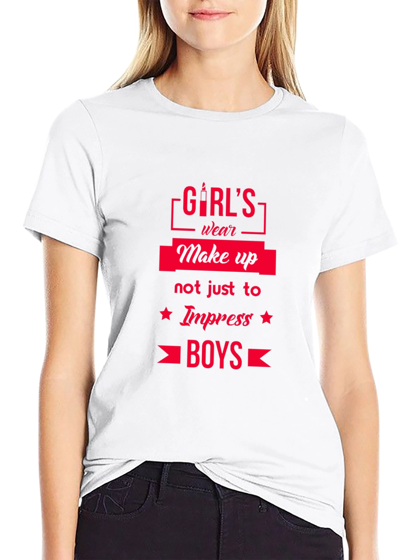 Girls Makeup T-Shirt - Empowering Fashion