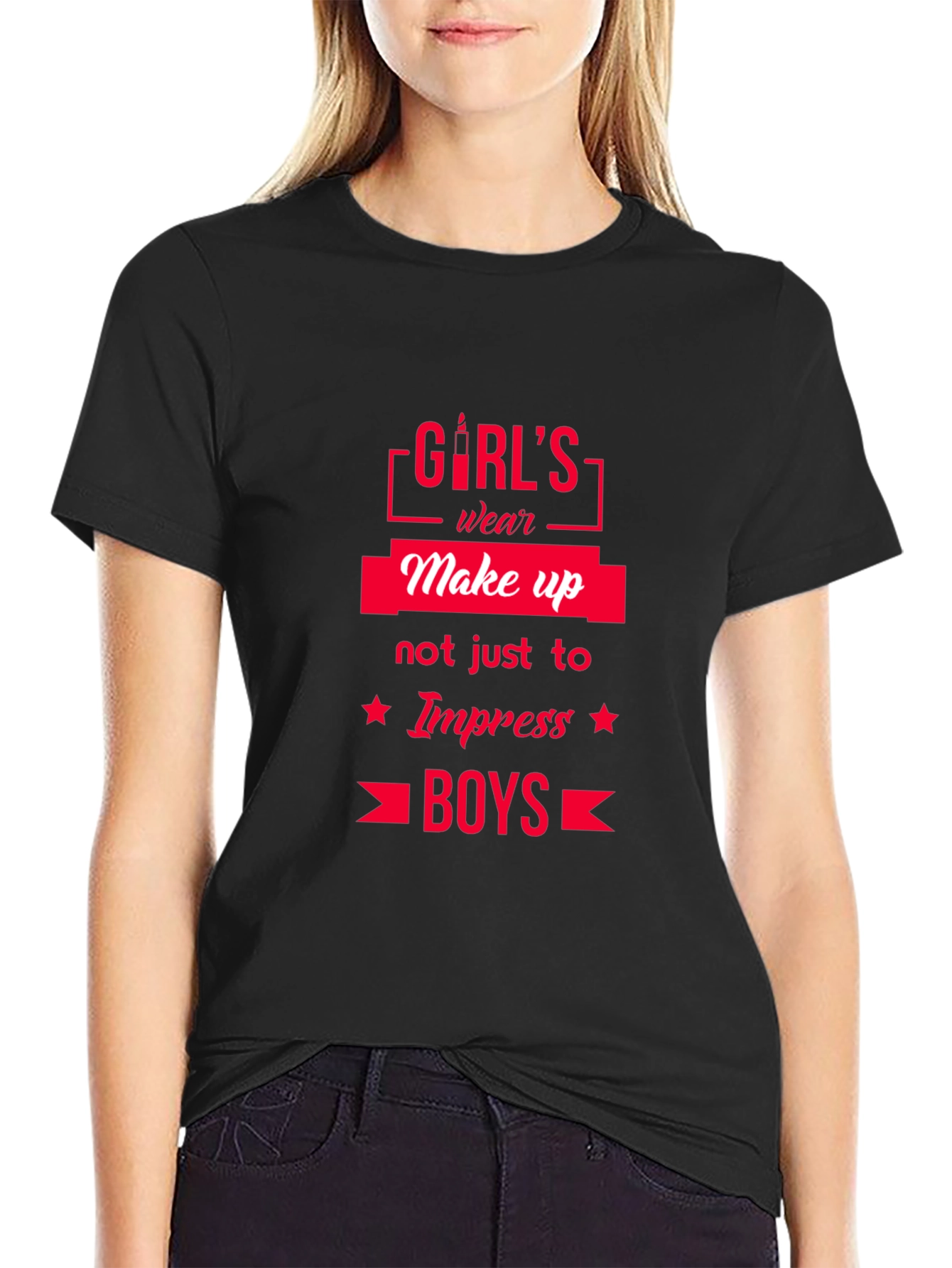 Girls Makeup T-Shirt - Empowering Fashion