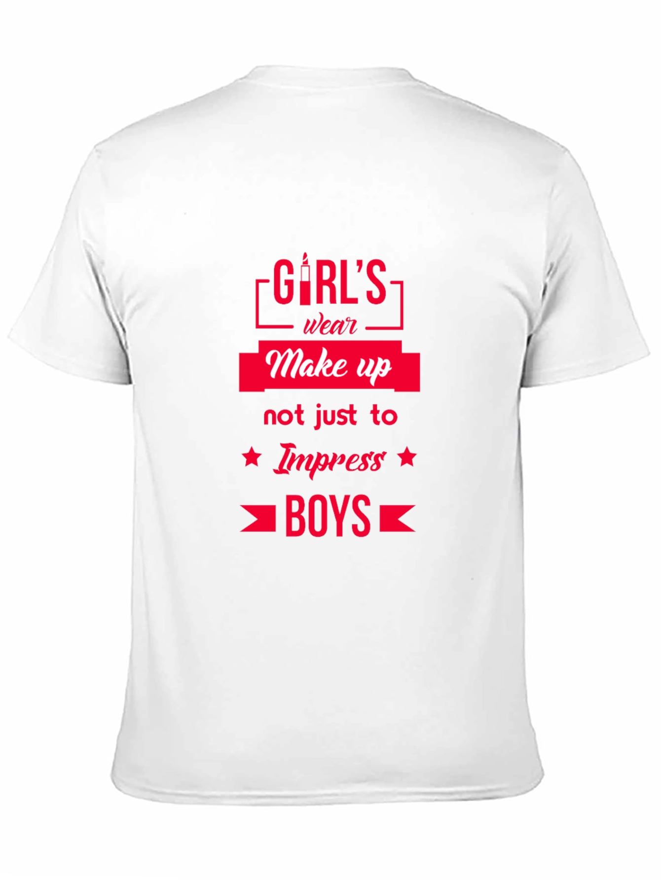 Girls Makeup T-Shirt - Empowering Fashion
