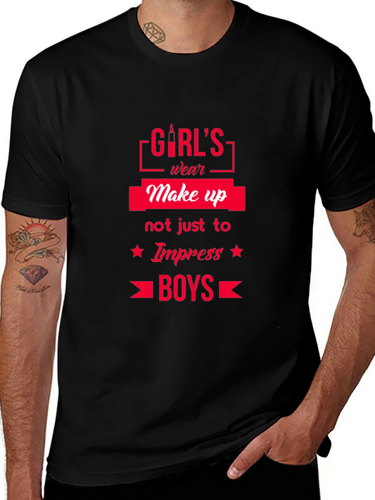 Girls Makeup T-Shirt - Empowering Fashion