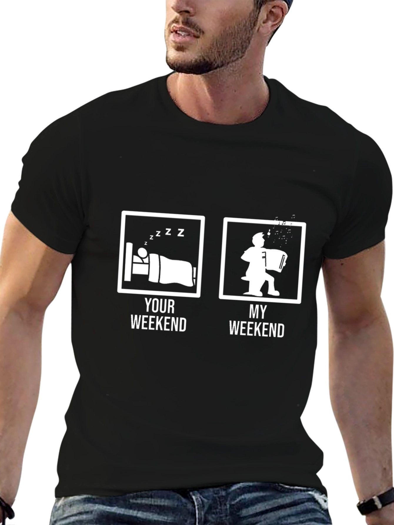 Accordion Player Weekend T-Shirt