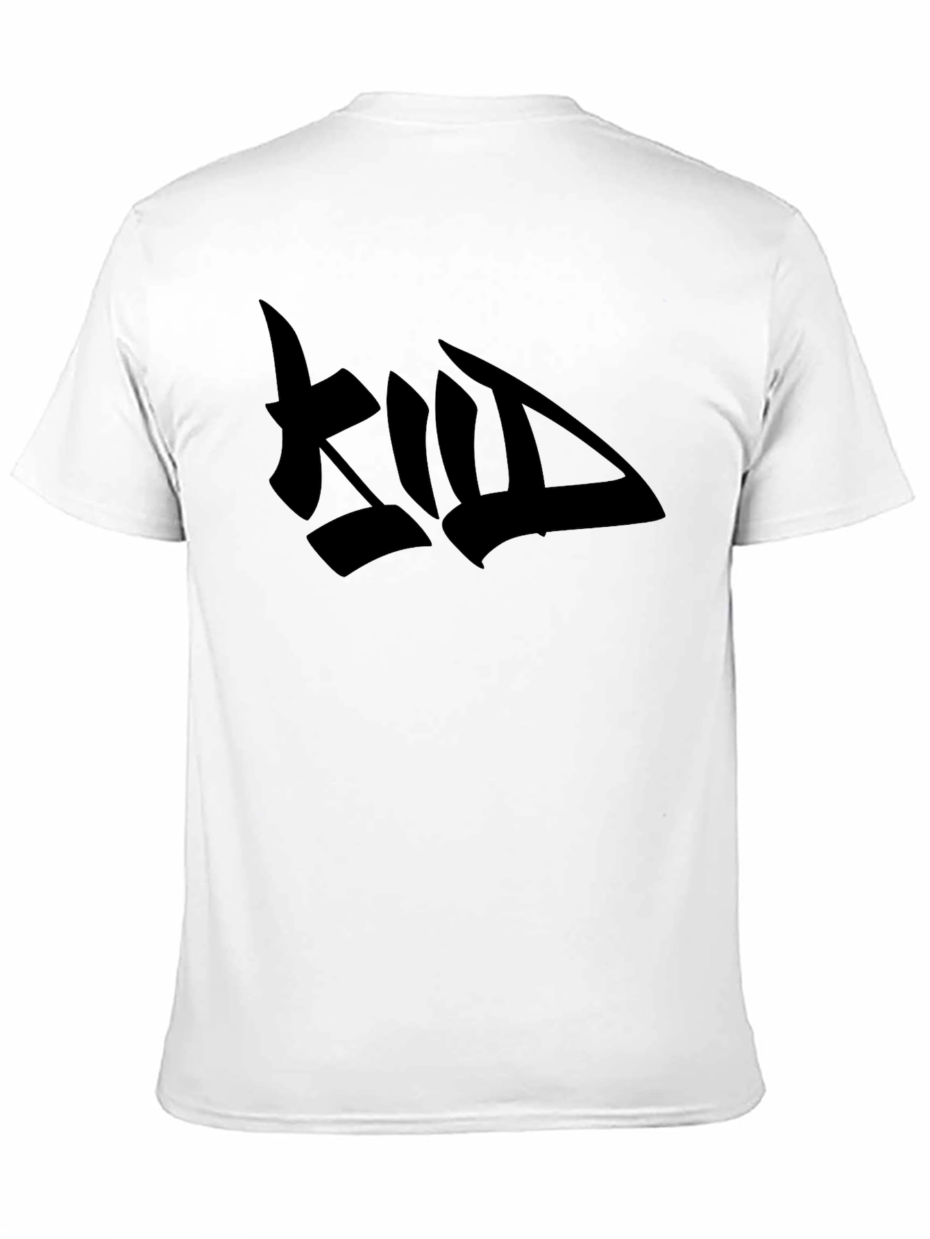 Mens Black Graphic Tee - Bold Design